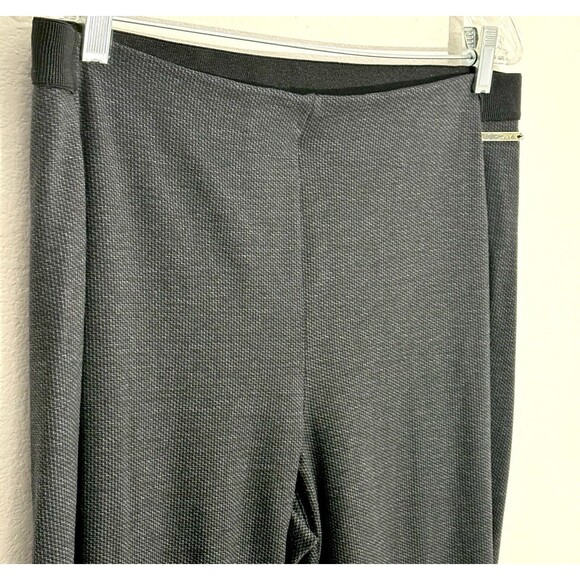 Jones New York Signature Pull On Slim Pants Black Stretch Knit - Picture 4 of 12